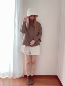 「バケハ」｜きみみchan♡さん（レディース・152cm）の秋コーディネート