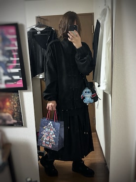 「アイテム（ナイロンジャケット）」を使った、ばけものさん（メンズ・168cm）の秋コーディネート