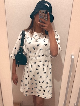 「アイテム（サスペンダー）」を使った、ふらわー🌷さん（レディース・154cm）の秋コーディネート