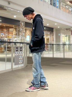 幽助さん（メンズ・180cm）の春コーディネート