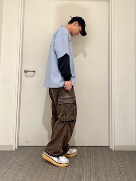 幽助さん（メンズ・180cm）の春コーディネート