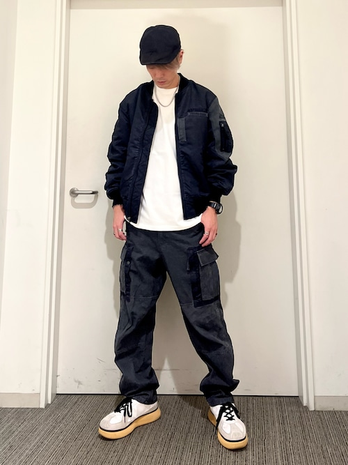 《CROSSOVER》FADED MA-1 CUSTOM / フェイデッド MA-1 カスタム / AVIREX / アヴィレックス