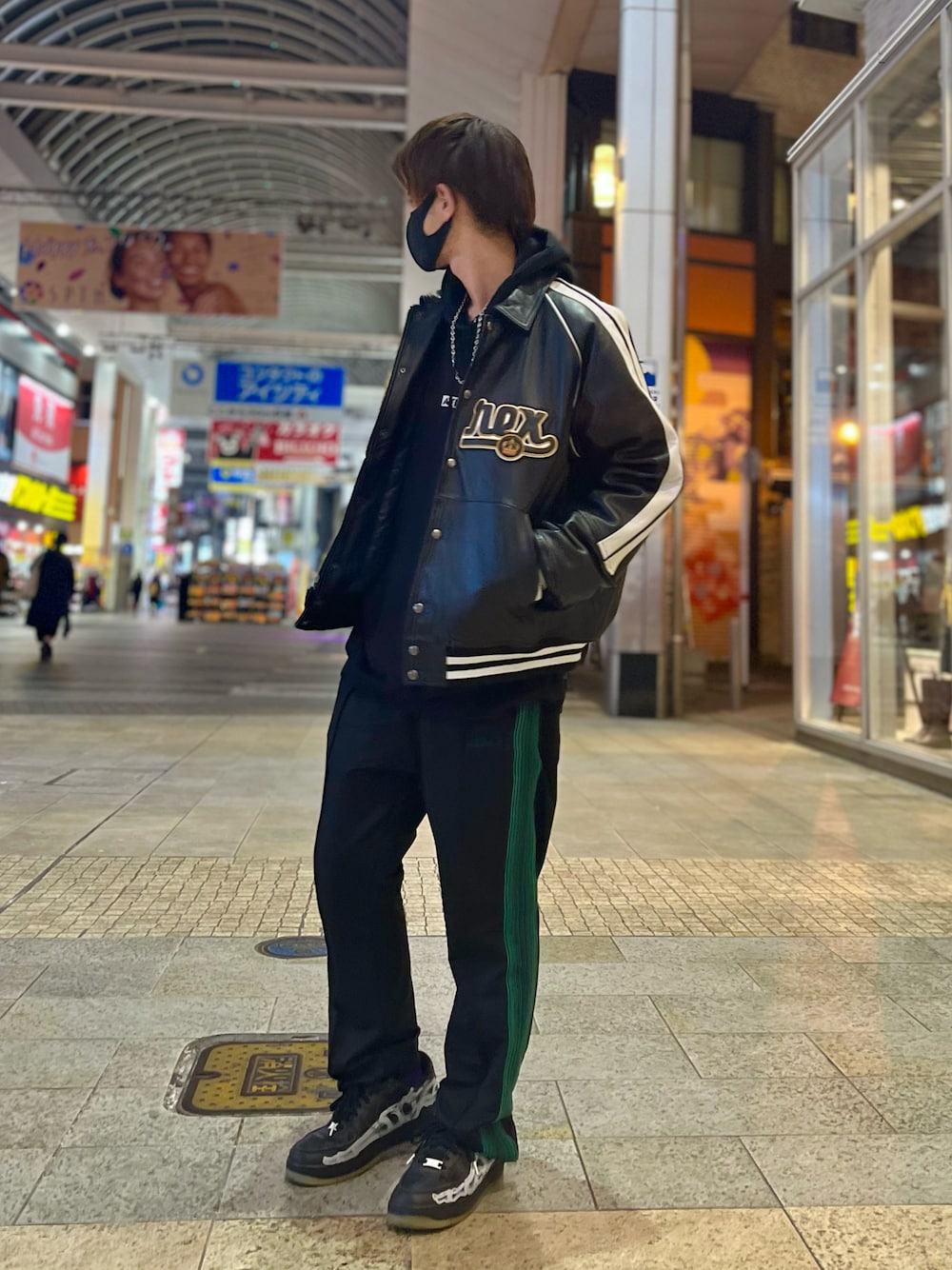 幽助さんの「ヴァーシティ ジャケット ニューヨークシティ/VARSITY JACKET NEWYORK CITY/アヴィレックス/AVIREX（AVIREX）」を使ったコーディネート