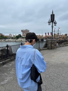 「BASIC COTTON（ベーシックコットン）のアイテム」を使った、しんのすけさん（メンズ・170cm）の秋コーディネート