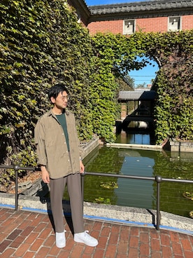 モジャ男さん（メンズ・172cm）の秋コーディネート