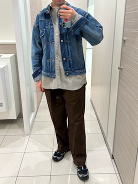 モジャ男さん（メンズ・172cm）の秋コーディネート