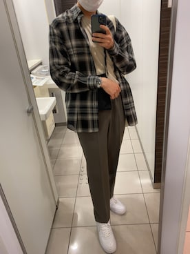 モジャ男さん（メンズ・172cm）の秋コーディネート