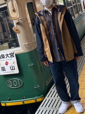 モジャ男さん（メンズ・172cm）の秋コーディネート