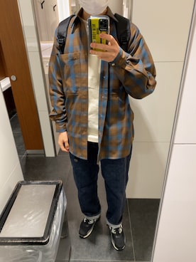 モジャ男さん（メンズ・172cm）の秋コーディネート