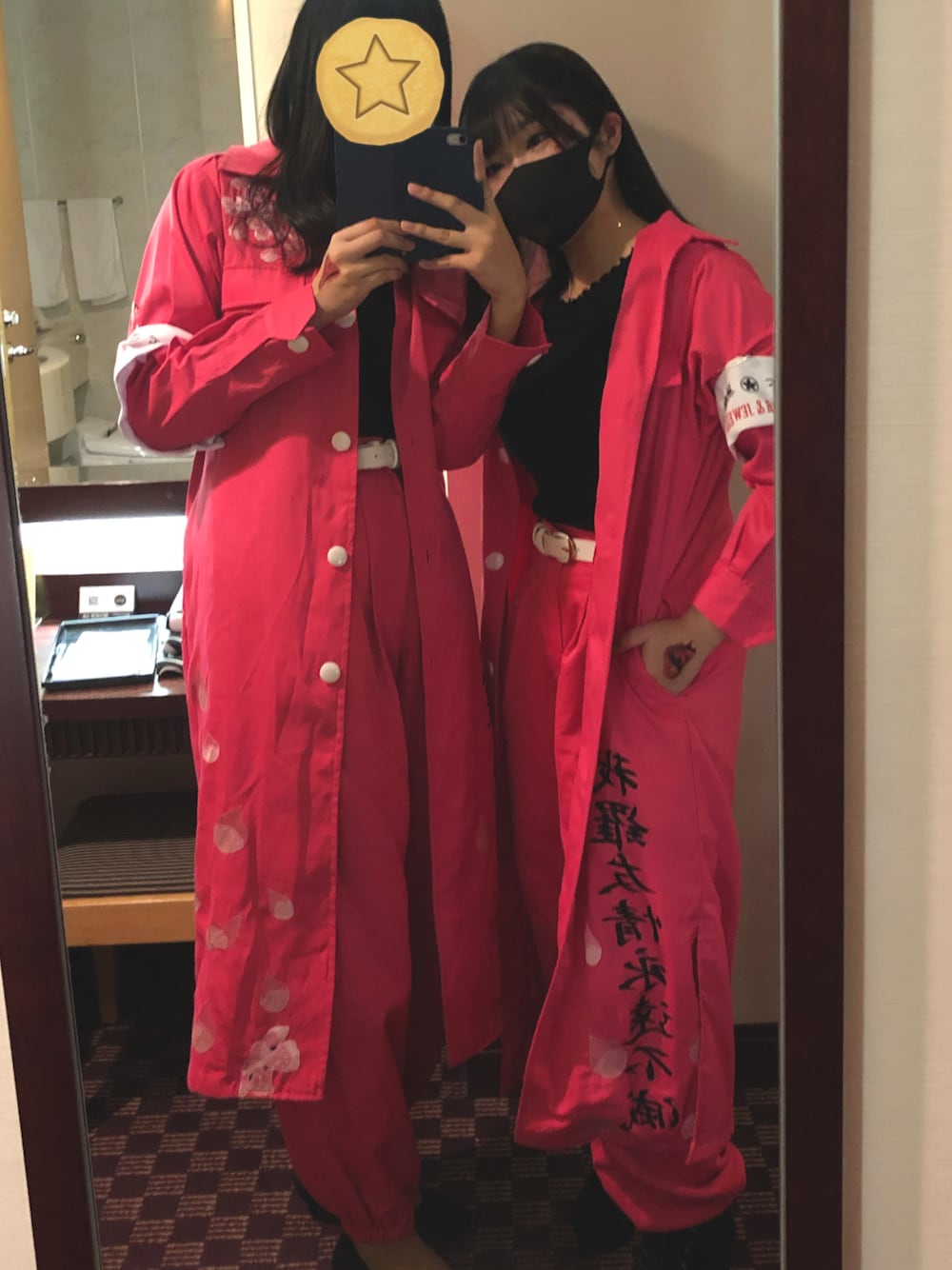 「ハロウィン、ハロウィン 仮装、特攻服、GRL」｜「SUGARの特攻服コスセット（その他、ピンク系）」を使った、みおさん（レディース・156cm）の秋コーディネートの1枚目の写真