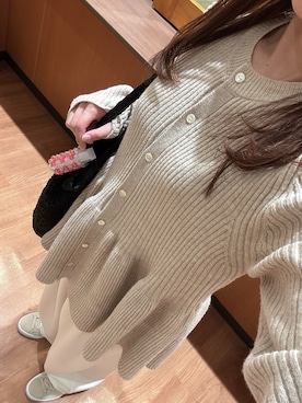 「アイテム（財布/小物）」を使った、抹茶さん（レディース・152cm）の秋コーディネート