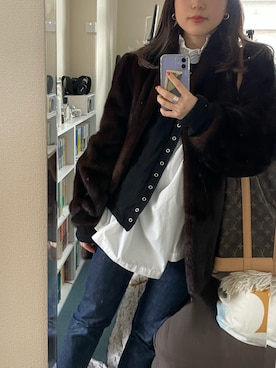 Luna.Mさん(レディース・153cm)の冬コーディネート