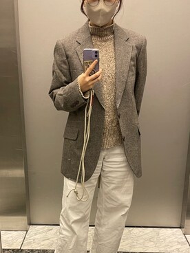 「Rachel Comey（レイチェルコーミー）のアイテム」を使った、Luna.Mさん（レディース・153cm）の冬コーディネート