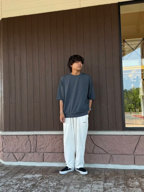 サイドストレージ半袖ポンチTops