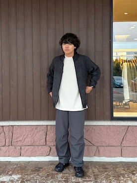 鷹見侑輝さん（メンズ・175cm）の秋コーディネート