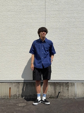 鷹見侑輝さん(メンズ・175cm)の夏コーディネート