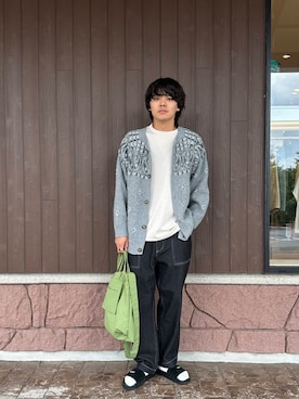 鷹見侑輝さん（メンズ・175cm）の秋コーディネート