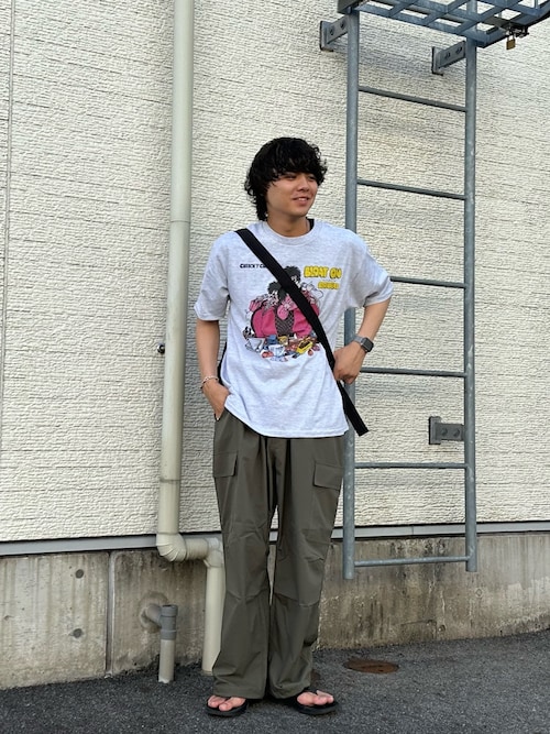 ウエストイージー ポリカーゴパンツ