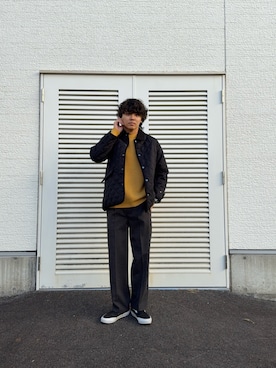 鷹見侑輝さん（メンズ・175cm）の秋コーディネート