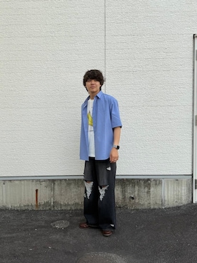 鷹見侑輝さん（メンズ・175cm）の夏コーディネート