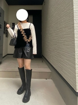 なつさん（レディース・155cm）の秋コーディネート