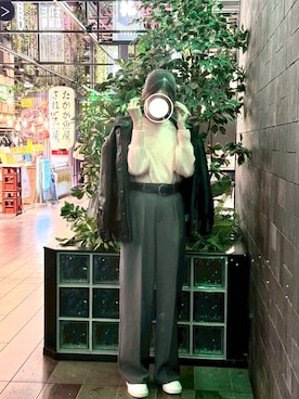 「Java（ジャバ）のアイテム（ジャケット/アウター）」を使った、YÜKI︎さん（レディース・169cm）の春コーディネート