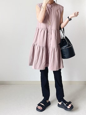 akoさん（レディース・155cm）の夏コーディネート