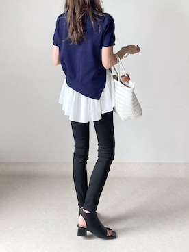 akoさん（レディース・155cm）の夏コーディネート