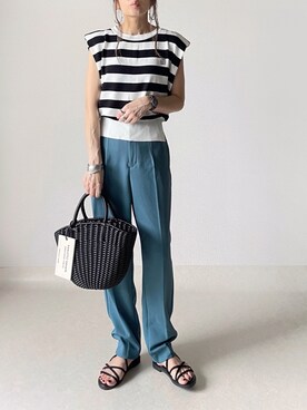 akoさん（レディース・155cm）の夏コーディネート