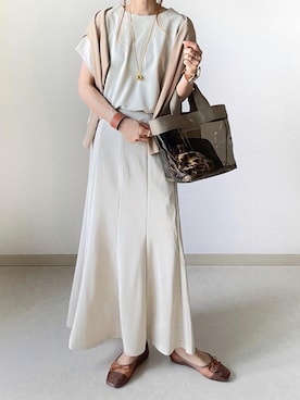 akoさん（レディース・155cm）の夏コーディネート