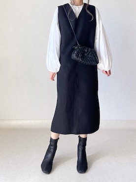 akoさん（レディース・155cm）の秋コーディネート