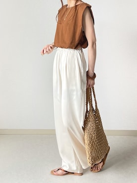 akoさん（レディース・155cm）の夏コーディネート