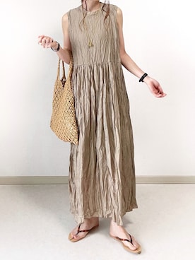 akoさん（レディース・155cm）の夏コーディネート