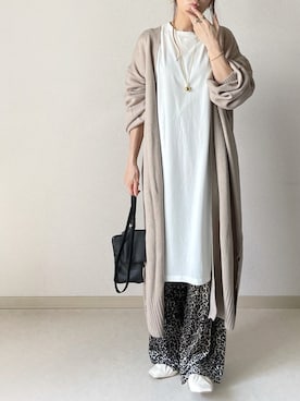 「Sheson（シーズン）のアイテム（ワンピース/ドレス）」を使った、akoさん（レディース・155cm）の秋コーディネート