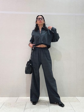 「DIESEL（ディーゼル）のアイテム」を使った、chanöさん（レディース・162cm）の夏コーディネート