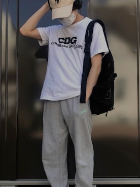 「LMCのアイテム」を使った、er_rorさん（メンズ・170cm）の秋コーディネート