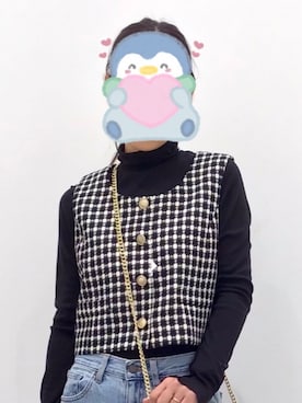 「ジーユー(GU)」｜risaさん（レディース・167cm）の冬コーディネート