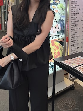 「titivate（ティティベイト）のアイテム」を使った、だるまさん（レディース・169cm）の夏コーディネート