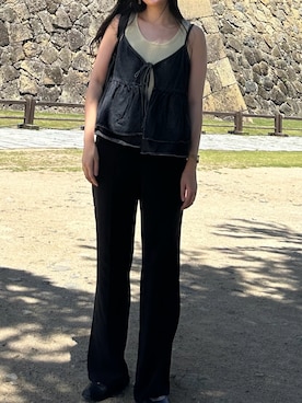 「アイテム（その他トップス）」を使った、だるまさん（レディース・169cm）の夏コーディネート