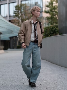 「アイテム（フォーマルスーツ/小物）」を使った、いったさん（メンズ・169cm）の春コーディネート