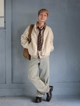 「冬コーデ」｜いったさん（メンズ・169cm）の冬コーディネート