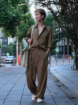 「アイテム（コンシーラー）」を使った、いったさん（メンズ・169cm）の夏コーディネート