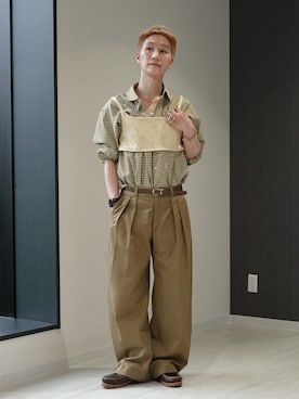 「FOSSIL（フォッシル）のアイテム」を使った、いったさん（メンズ・169cm）の夏コーディネート