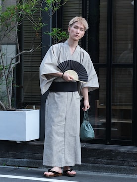 「アイテム（ベースメイク）」を使った、いったさん（メンズ・169cm）の夏コーディネート