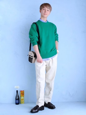 いったさん（骨格ナチュラル・メンズ・170cm）の秋コーディネート