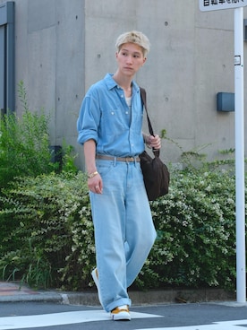 いったさん（骨格ナチュラル・メンズ・169cm）の秋コーディネート