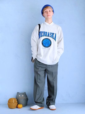 「ジャーマントレーナー」｜いったさん（メンズ・170cm）の秋コーディネート