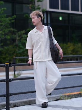 「アイテム（ベースメイク）」を使った、いったさん（メンズ・169cm）の夏コーディネート