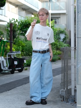 「アイテム（ファンデーション）」を使った、いったさん（メンズ・169cm）の夏コーディネート