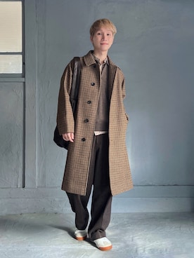 「PLST（プラステ）のアイテム」を使った、いったさん（メンズ・169cm）の冬コーディネート